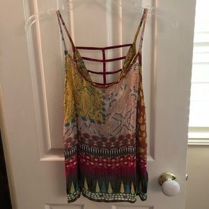 patterned summer tank!